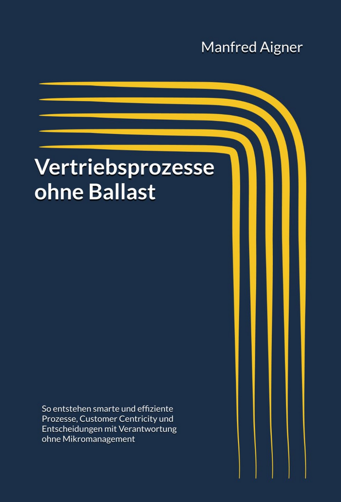 Coverbild des Buchs Vertriebsprozesse ohne Ballast: Mehr Wirkung durch Vertrauen: So entstehen smarte und effiziente Prozesse, Customer Centricity und Entscheidungen mit Verantwortung ohne Mikromanagement