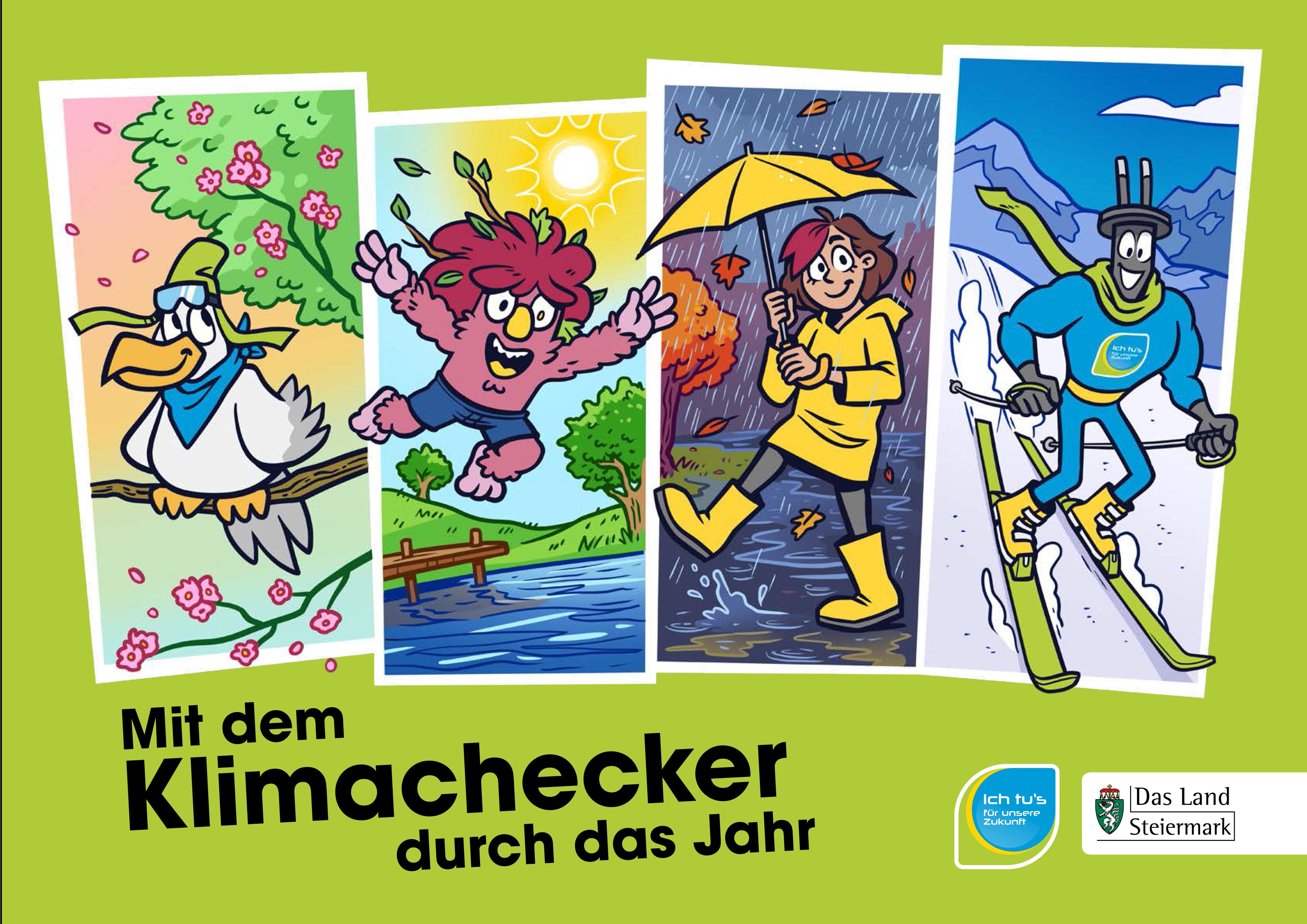 Coverbild des Buchs Mit dem Klimachecker durch das Jahr