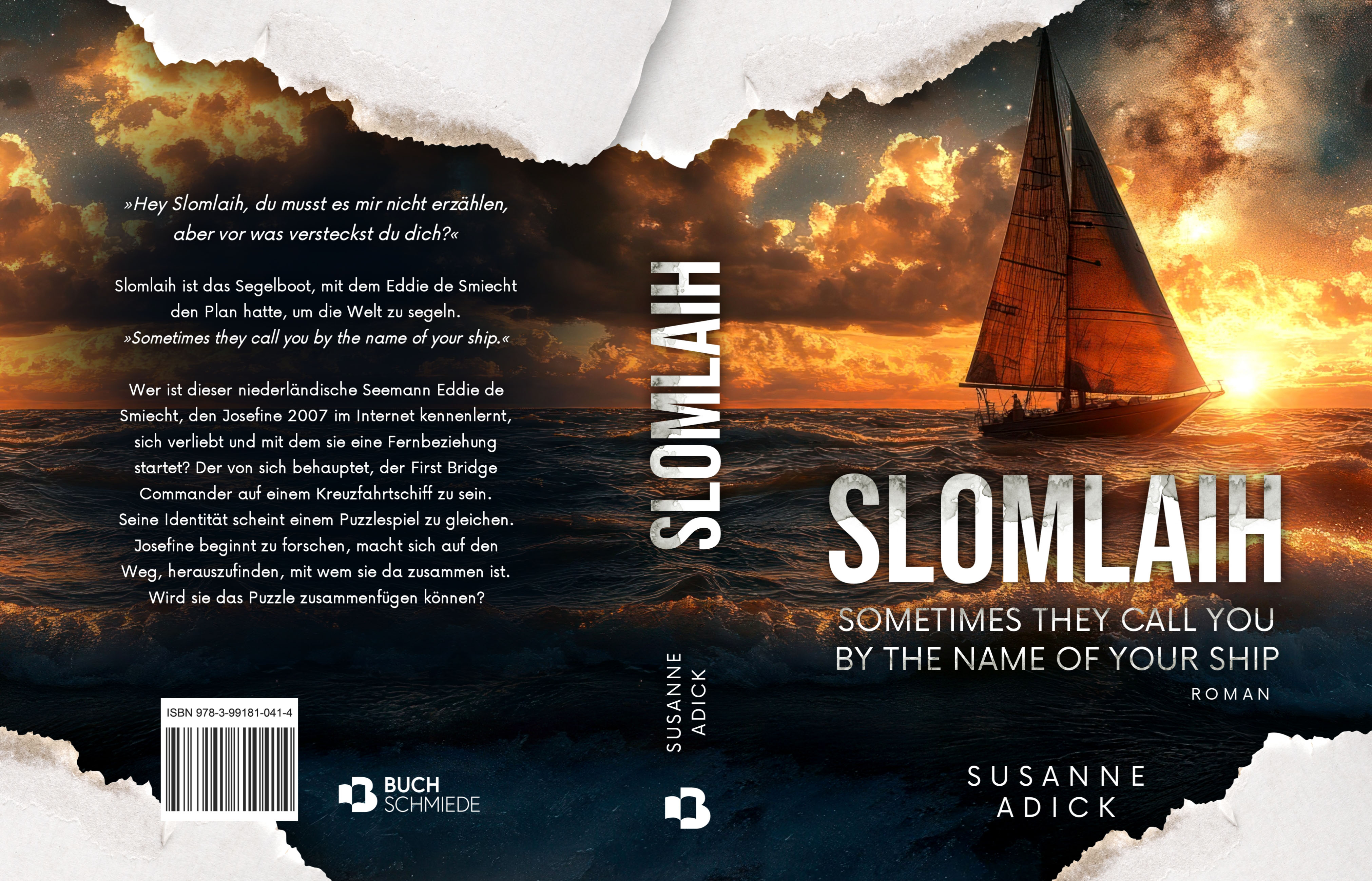 Coverbild des Buchs Slomlaih - sometimes they call you by the name of your ship