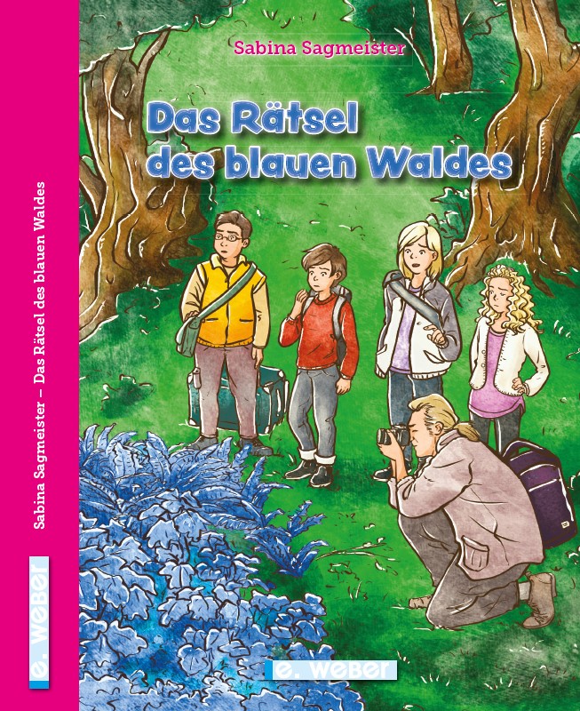 Coverbild des Buchs Das Rätsel des blauen Waldes