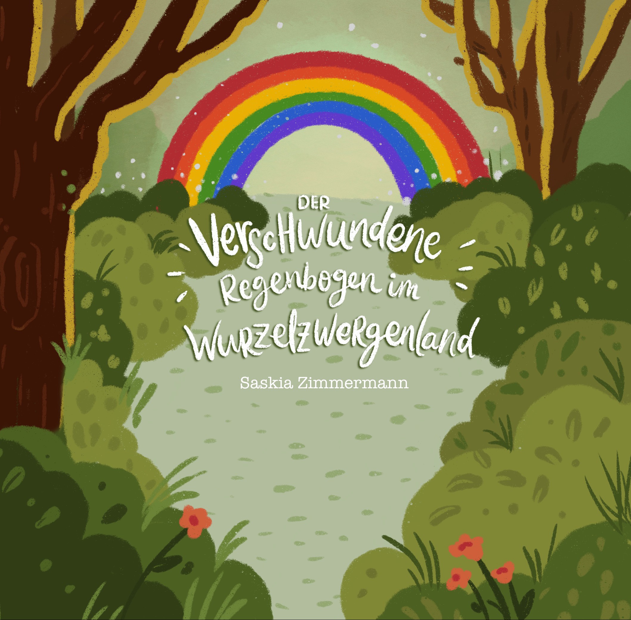Coverbild des Buchs Der verschwundene Regenbogen im Wurzelzwergenland