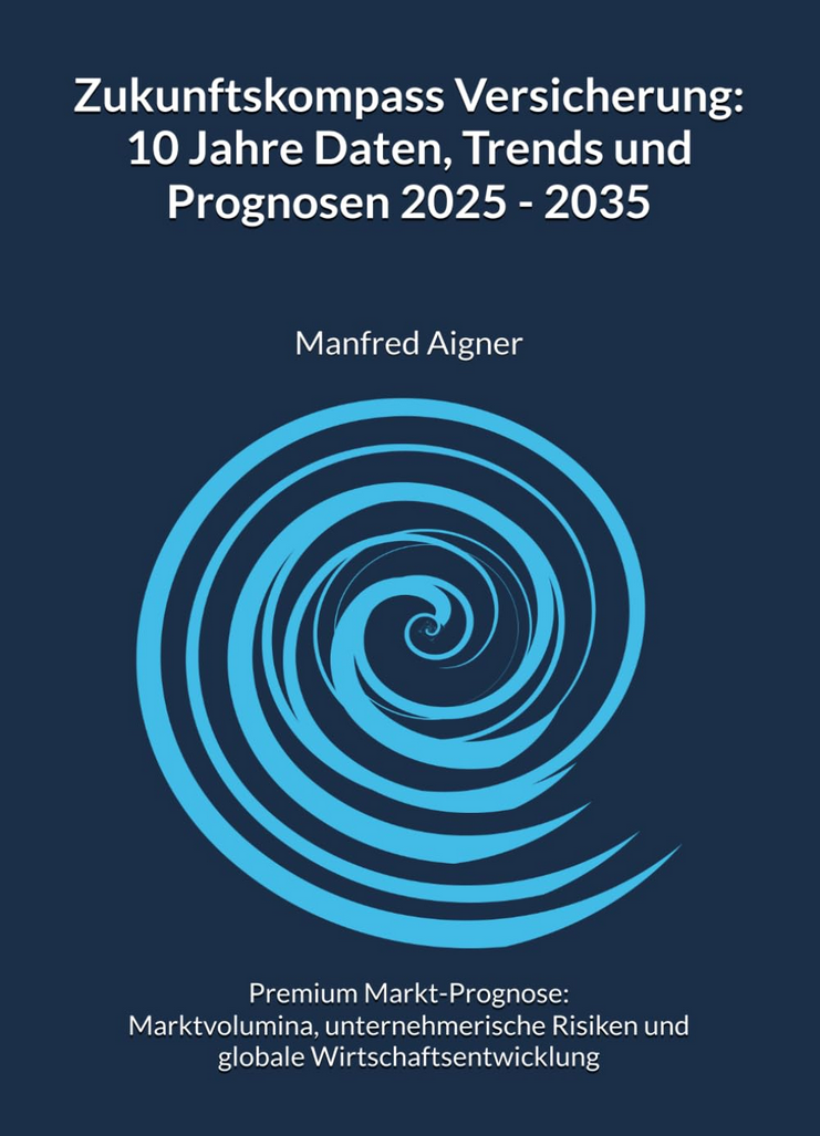 Coverbild des Buchs Zukunftskompass Versicherung: 10 Jahre Daten, Trends und Prognosen! Premium-Prognose 2035