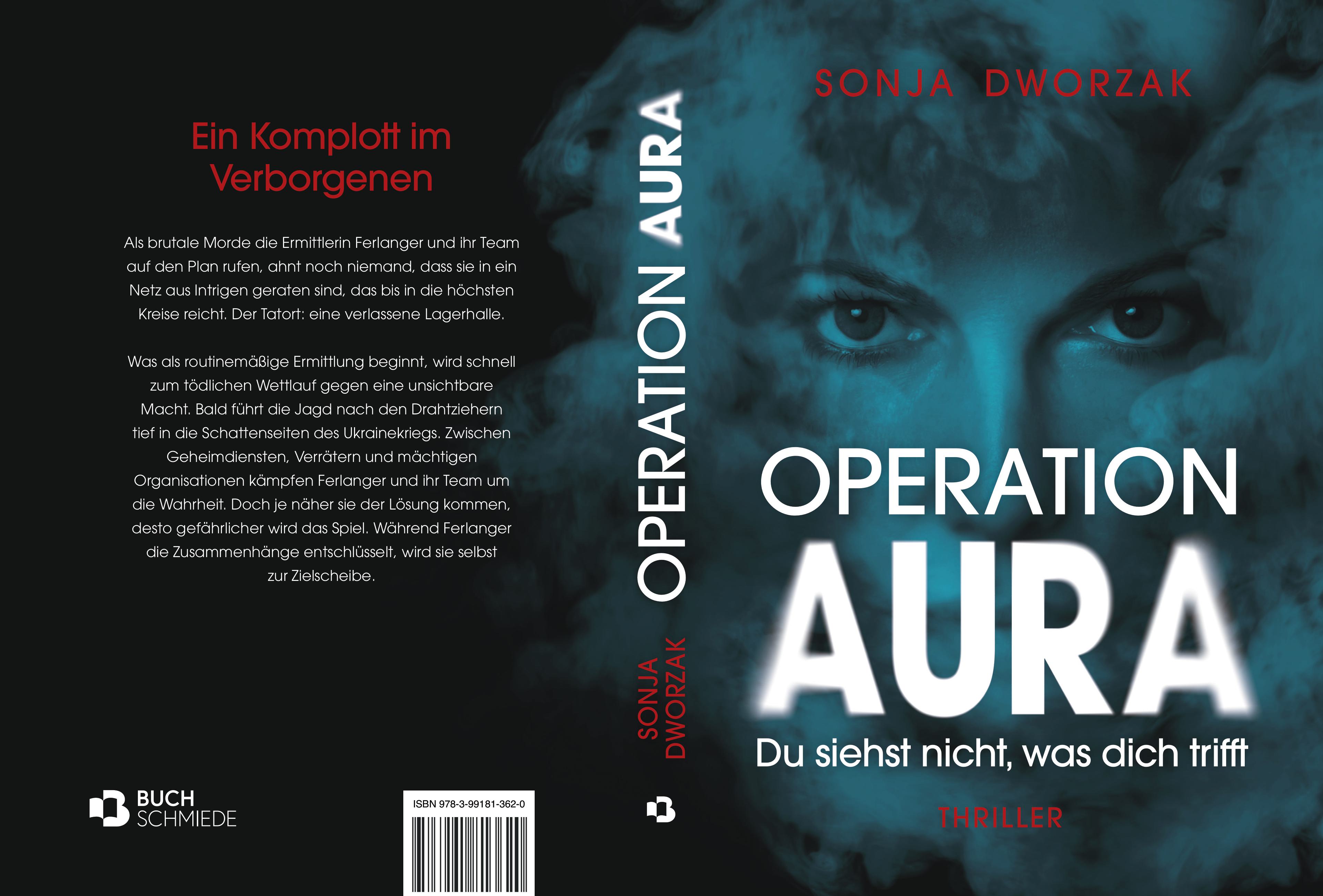 Coverbild des Buchs Operation AURA-Du siehst nicht, was dich trifft.