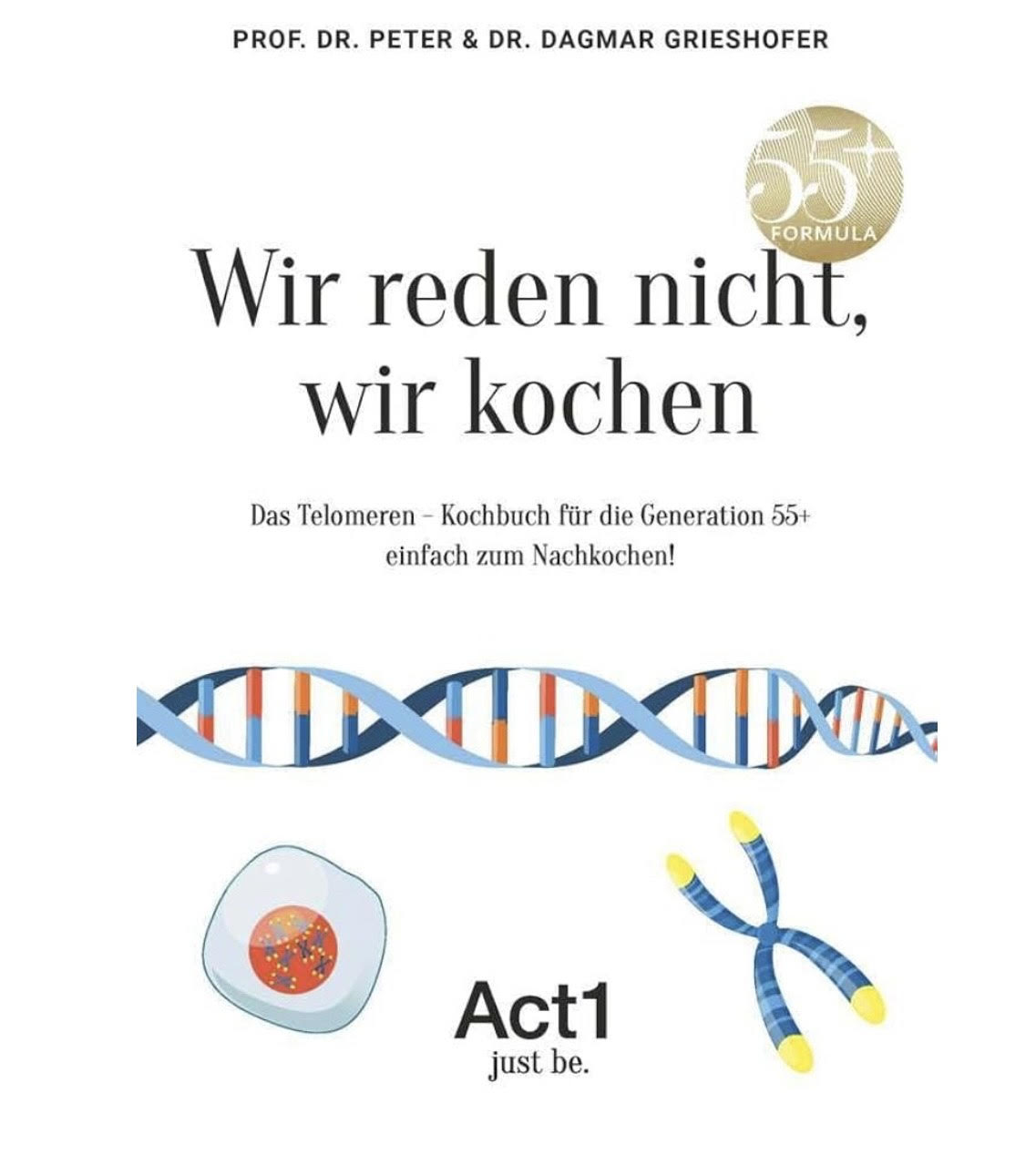 Coverbild des Buchs Telomerenkochbuch