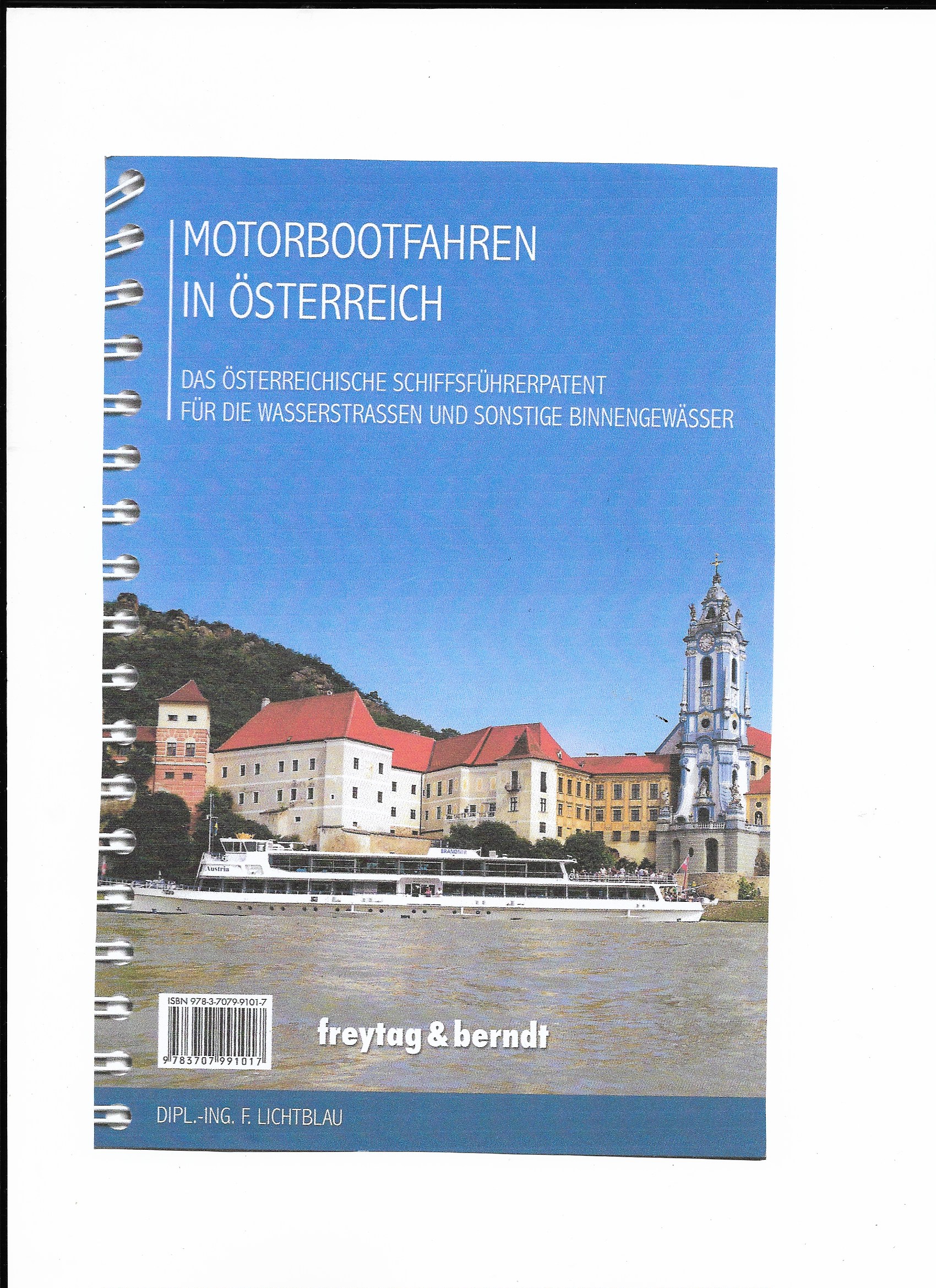 Coverbild des Buchs Motorbootfahren in Österreich