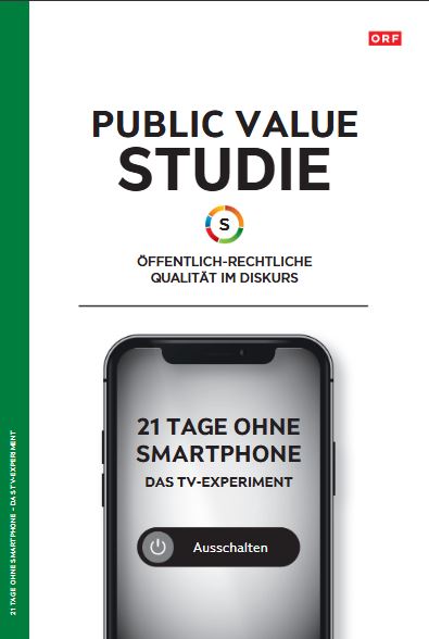 Coverbild des Buchs 21 Tage ohne Smartphone - Das TV-Experiment (Publc Value Studie)