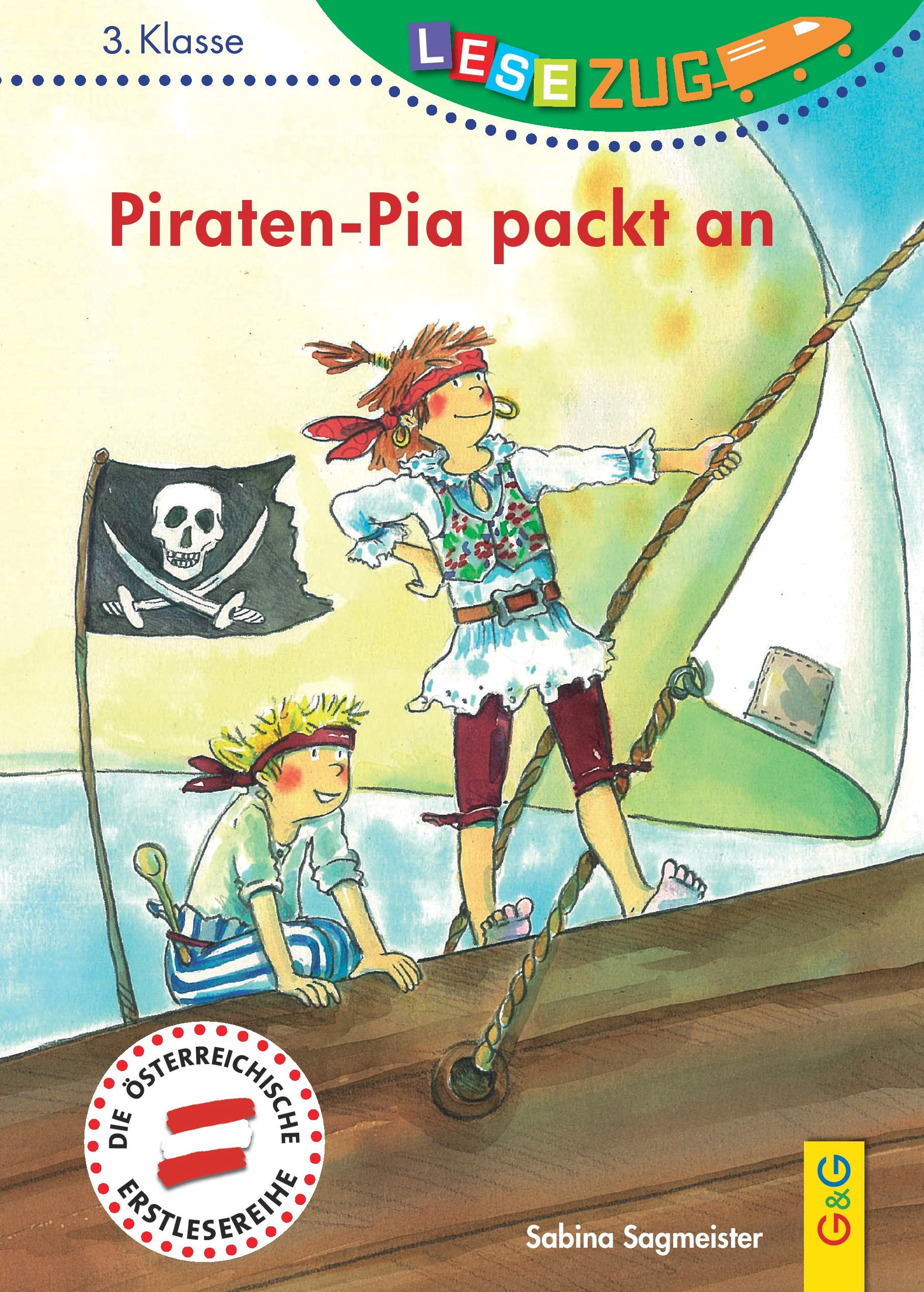 Coverbild des Buchs Piraten-Pia packt an