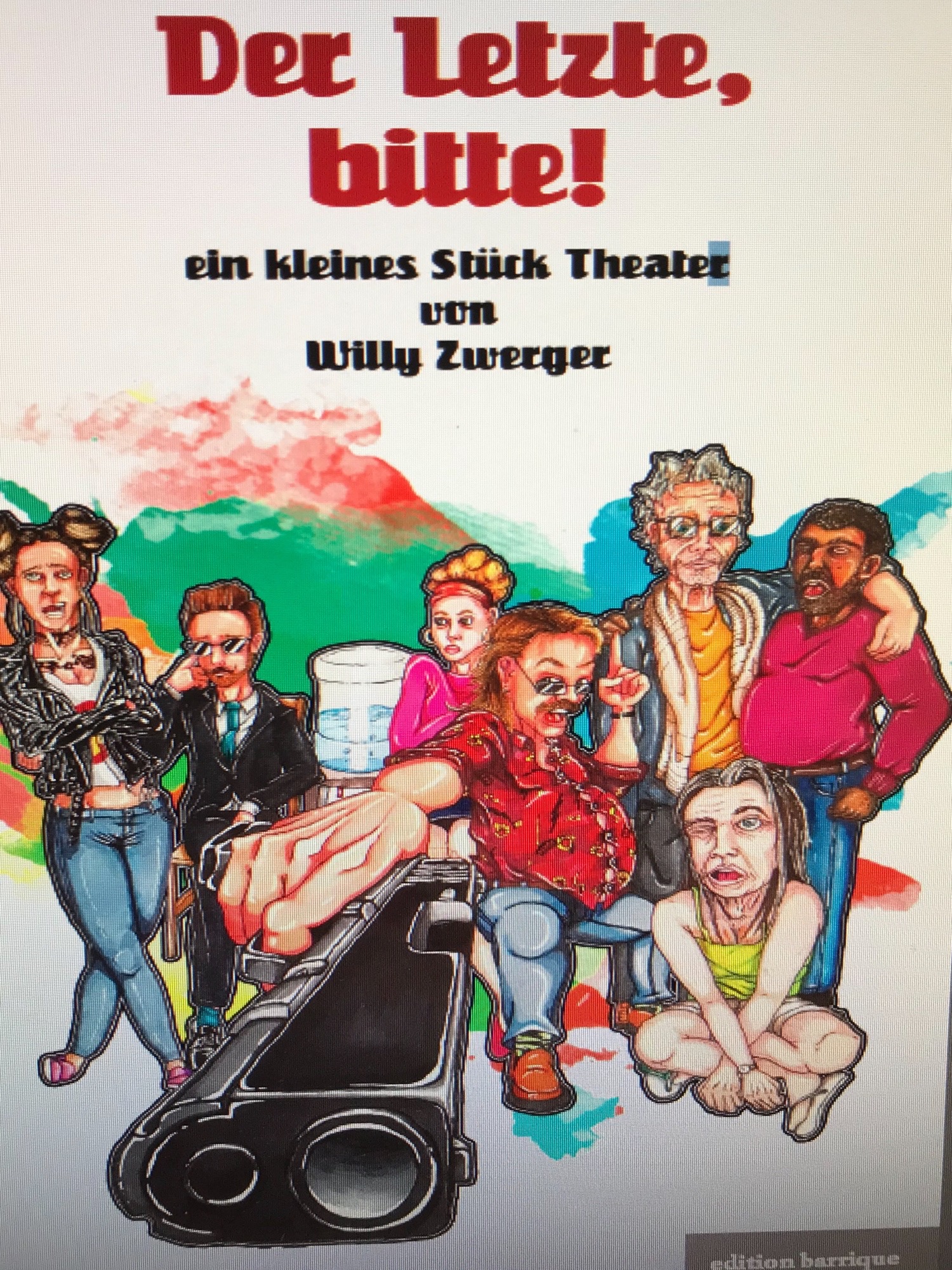 Coverbild des Buchs Der Letzte, bitte!