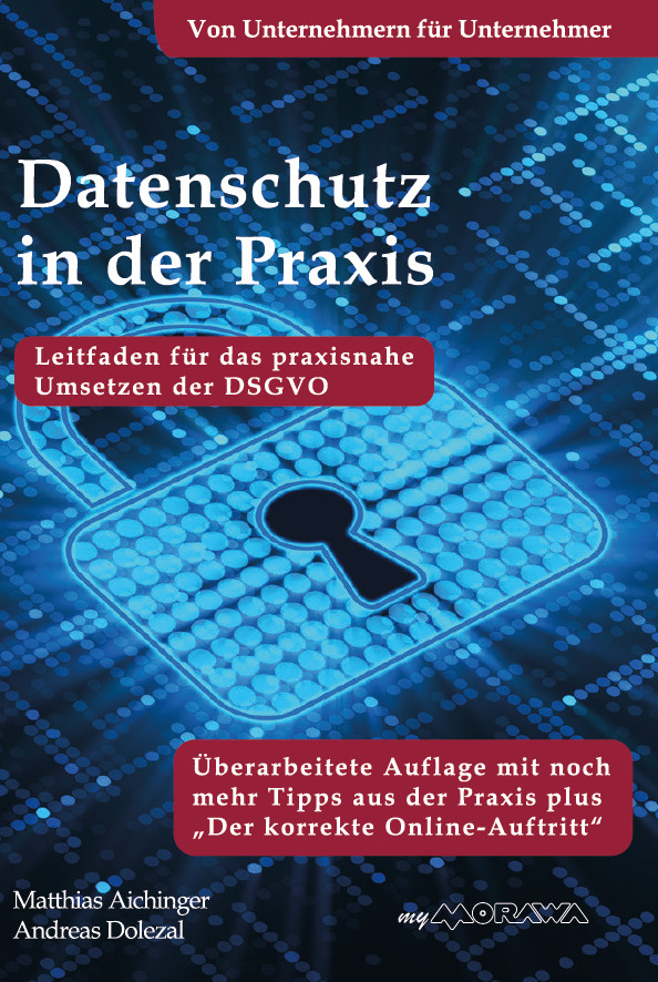 Coverbild des Buchs Datenschutz in der Praxis: Datenschutz-Leitfaden für das praxisnahe Umsetzen der DSGVO