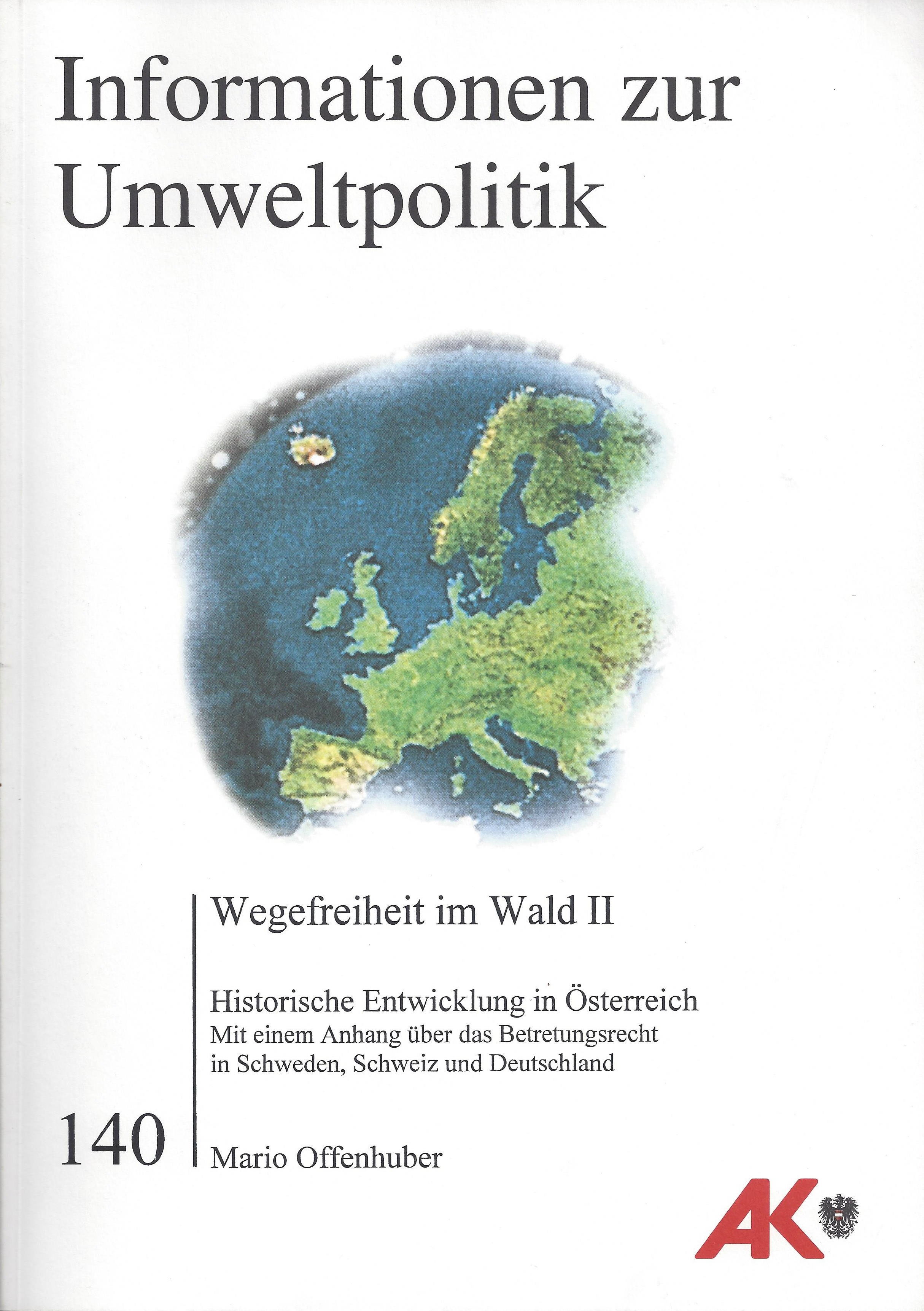 Coverbild des Buchs Wegefreiheit im Wald II