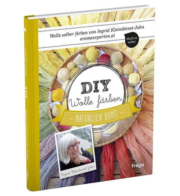 Coverbild des Buchs DIY Wolle färben - Natürlich bunt