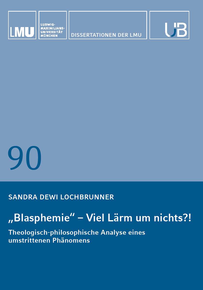 Coverbild des Buchs Blasphemie – viel Lärm um nichts?!