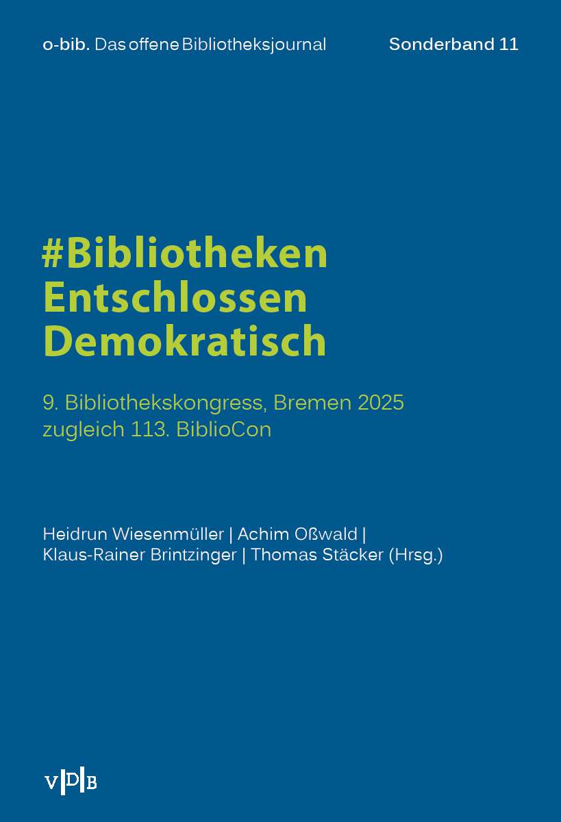 Coverbild des Buchs #BibliothekenEntschlossenDemokratisch