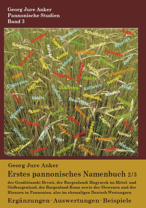 Coverbild des Buchs Erstes pannonisches Namenbuch 2/3