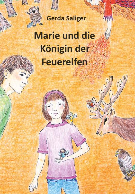 Coverbild des Buchs Marie und die Königin der Feuerelfen