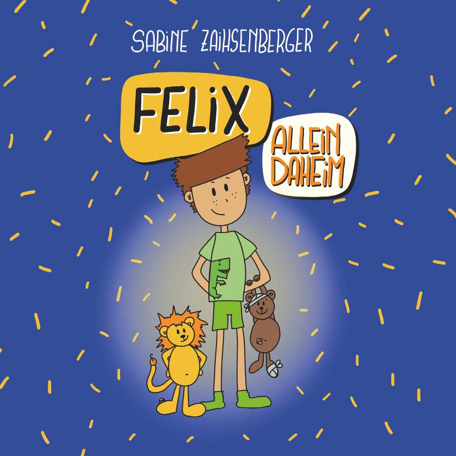 Coverbild des Buchs Felix allein daheim