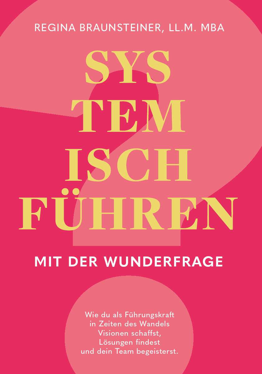 Coverbild des Buchs Systemisch führen mit der Wunderfrage 