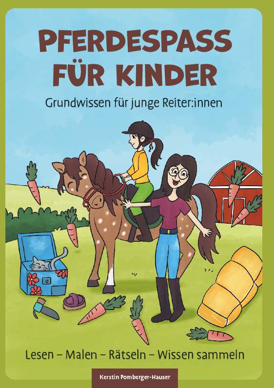 Coverbild des Buchs Pferdespaß für Kinder - Grundwissen für junge Reiter:innen