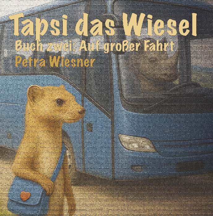 Coverbild des Buchs Tapsi das Wiesel auf großer Fahrt
