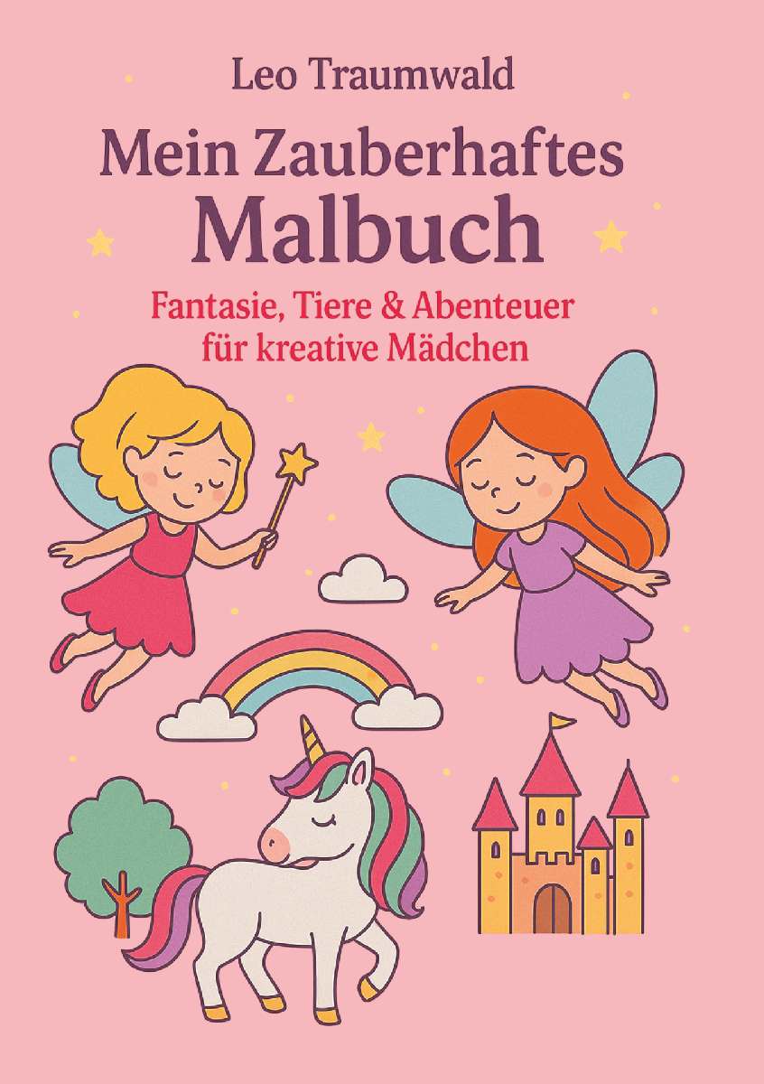 Coverbild des Buchs Mein Zauberhaftes Malbuch 