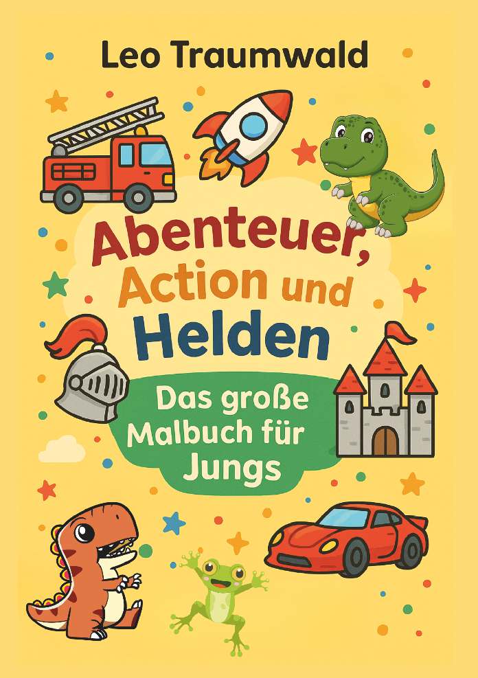Coverbild des Buchs Action, Abenteuer und Helden