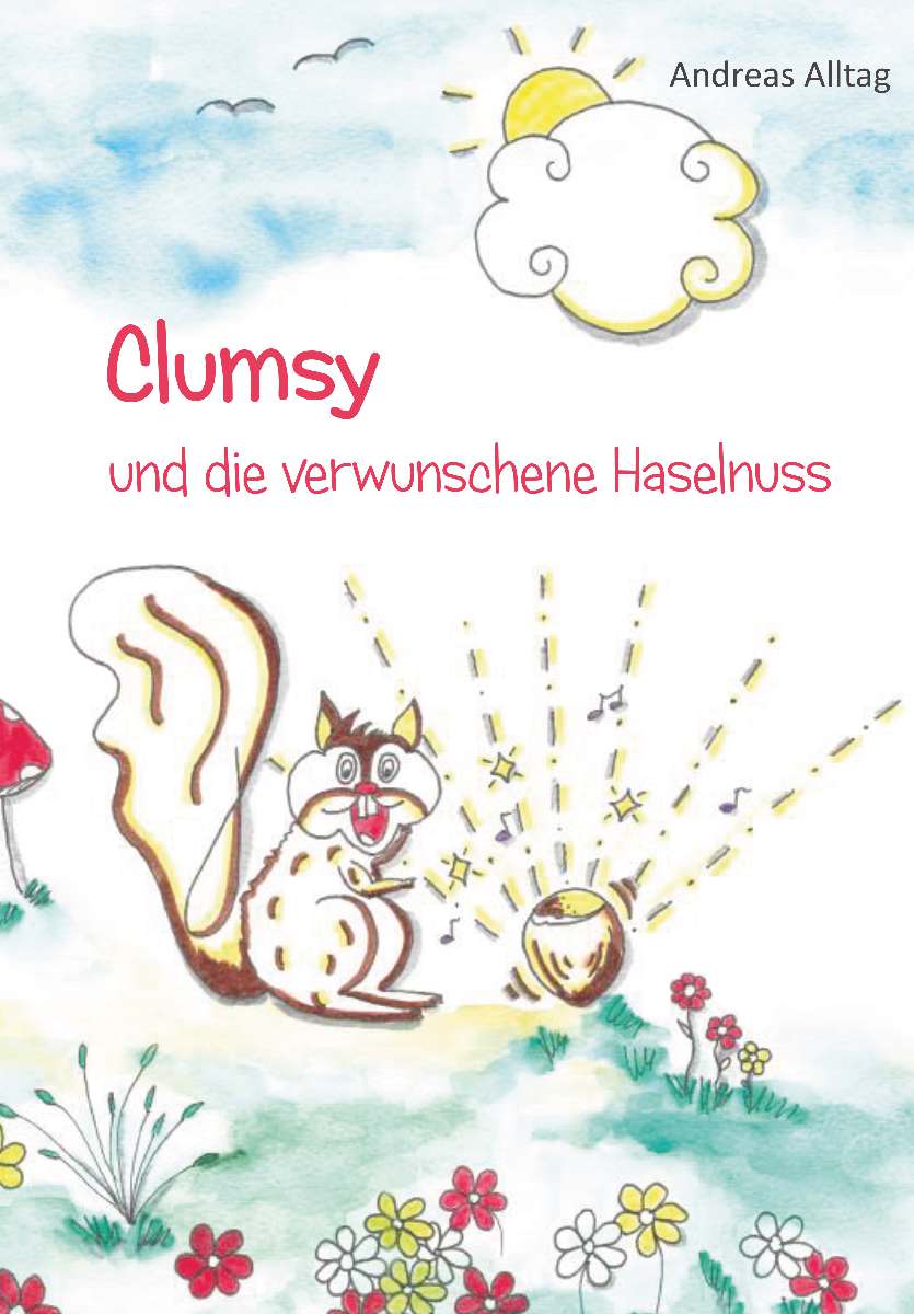 Coverbild des Buchs Clumsy und die verwunschene Haselnuss