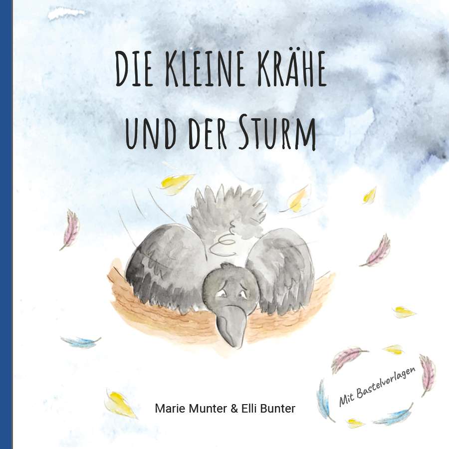 Coverbild des Buchs Die kleine Krähe und der Sturm