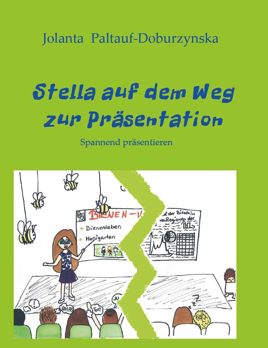 Coverbild des Buchs Stella auf dem Weg zur Präsentation