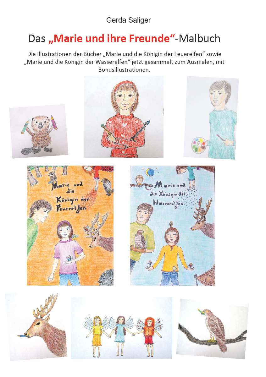 Coverbild des Buchs Das "Marie und ihre Freunde" Malbuch