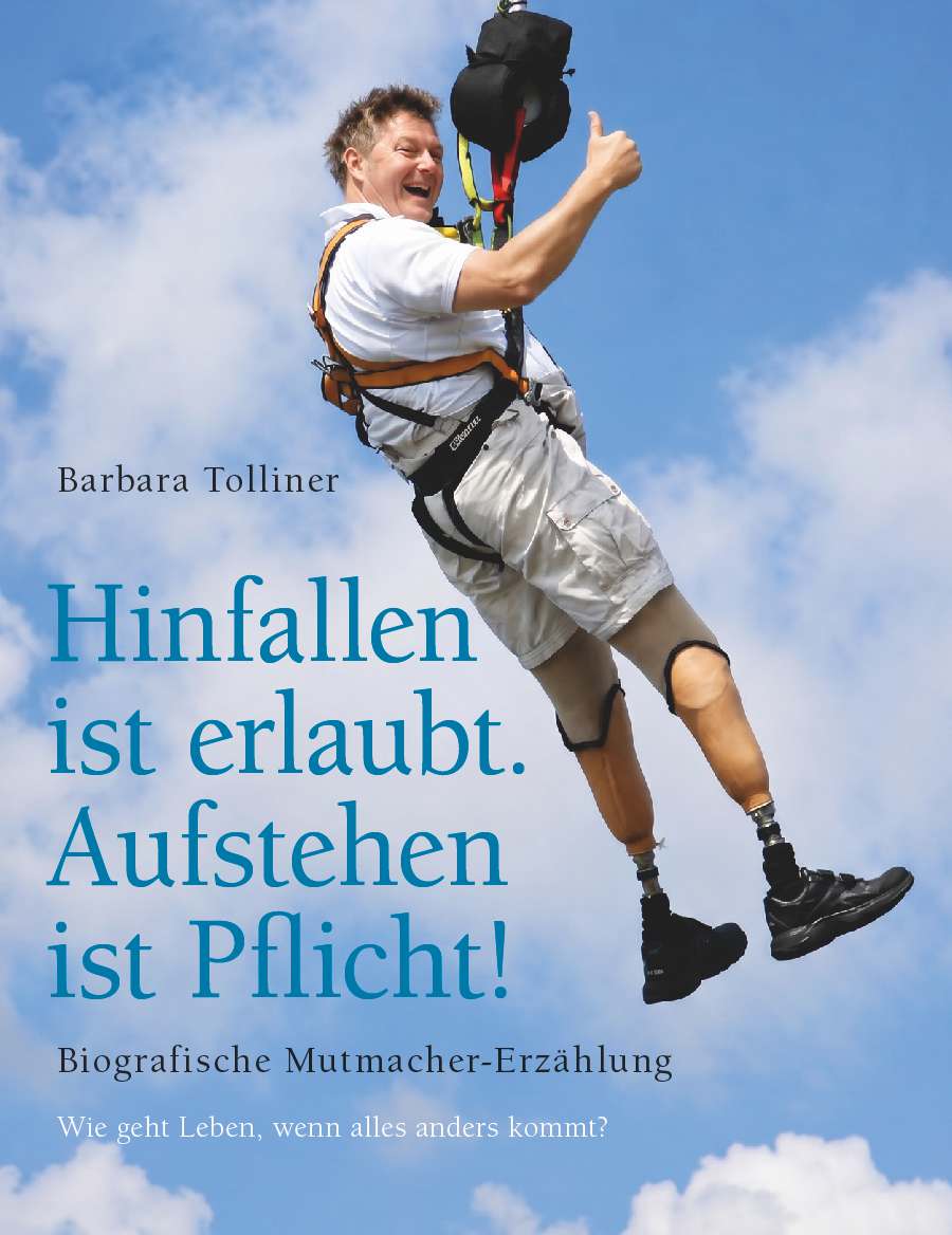 Coverbild des Buchs Hinfallen ist erlaubt. Aufstehen ist Pflicht!