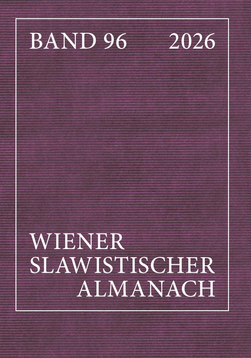 Coverbild des Buchs Wiener Slawistischer Almanach - Band 96/2026