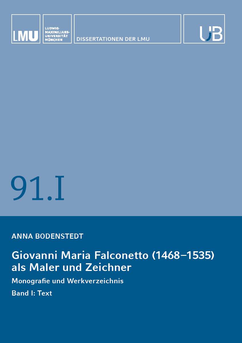 Coverbild des Buchs Giovanni Maria Falconetto (1468-1535) als Maler und Zeichner. Band I: Text