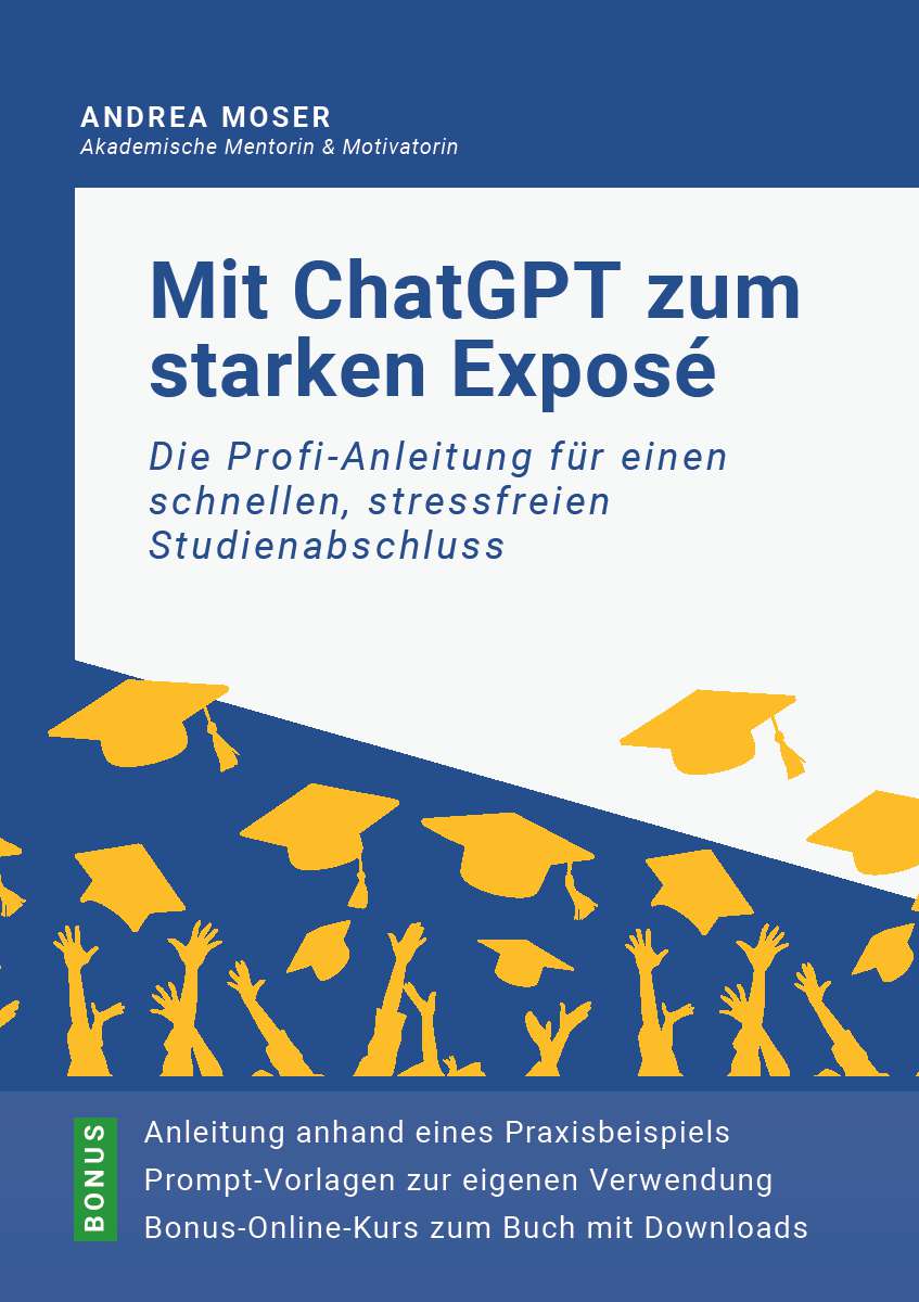 Coverbild des Buchs Mit ChatGPT zum starken Exposé