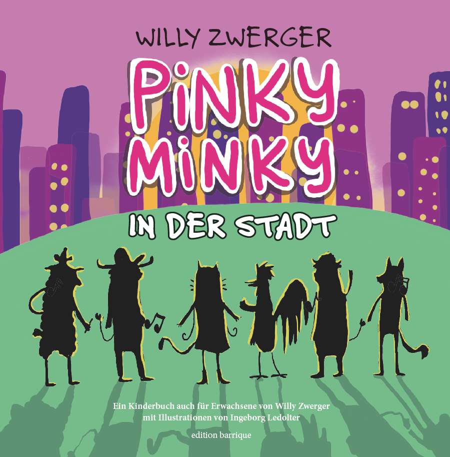 Coverbild des Buchs Pinky Minky in der Stadt