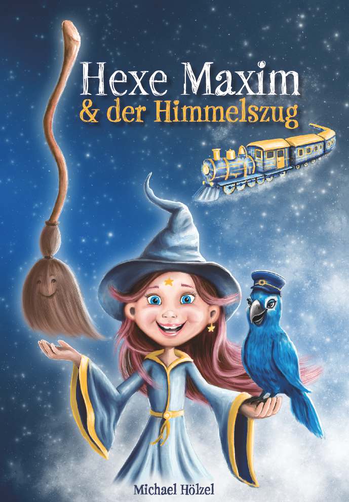 Coverbild des Buchs Hexe Maxim und der Himmelszug