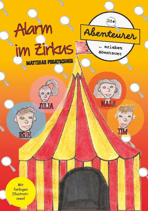 Coverbild des Buchs Alarm im Zirkus