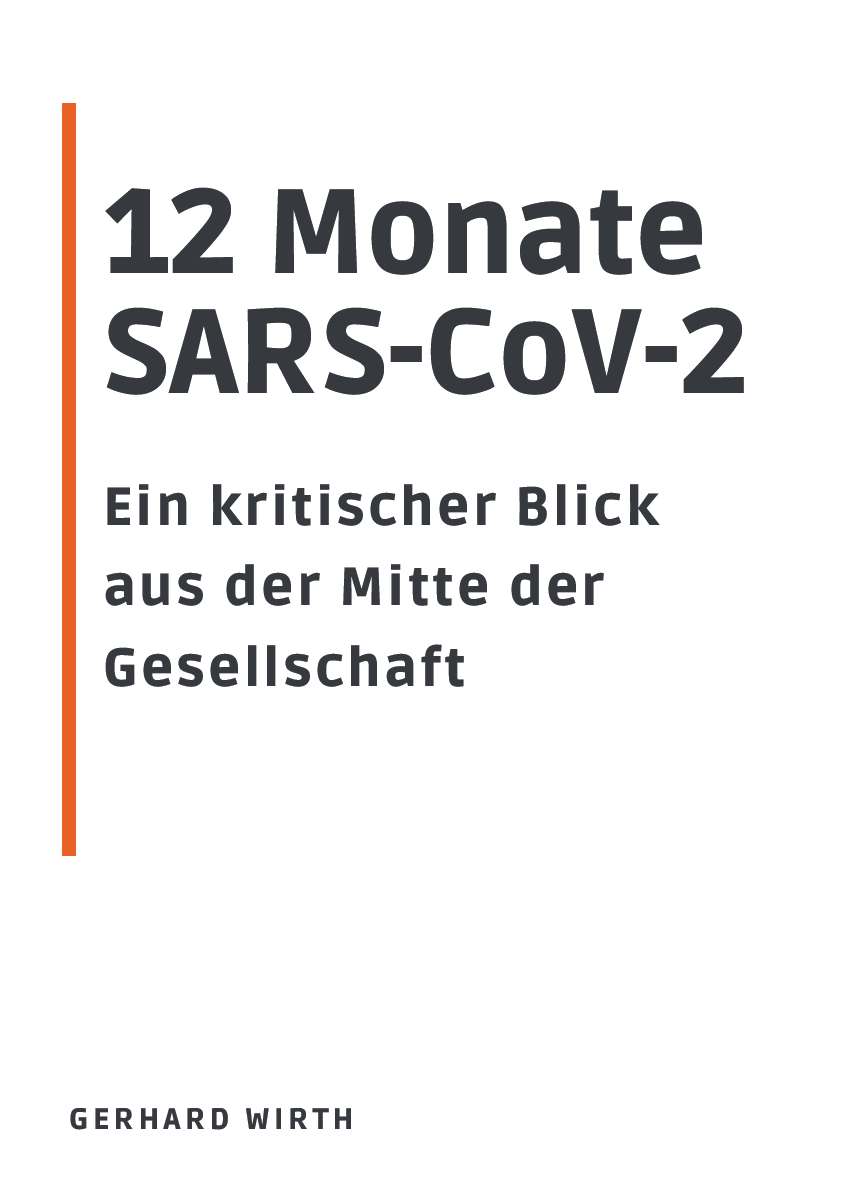 Coverbild des Buchs 12 Monate SARS-CoV-2