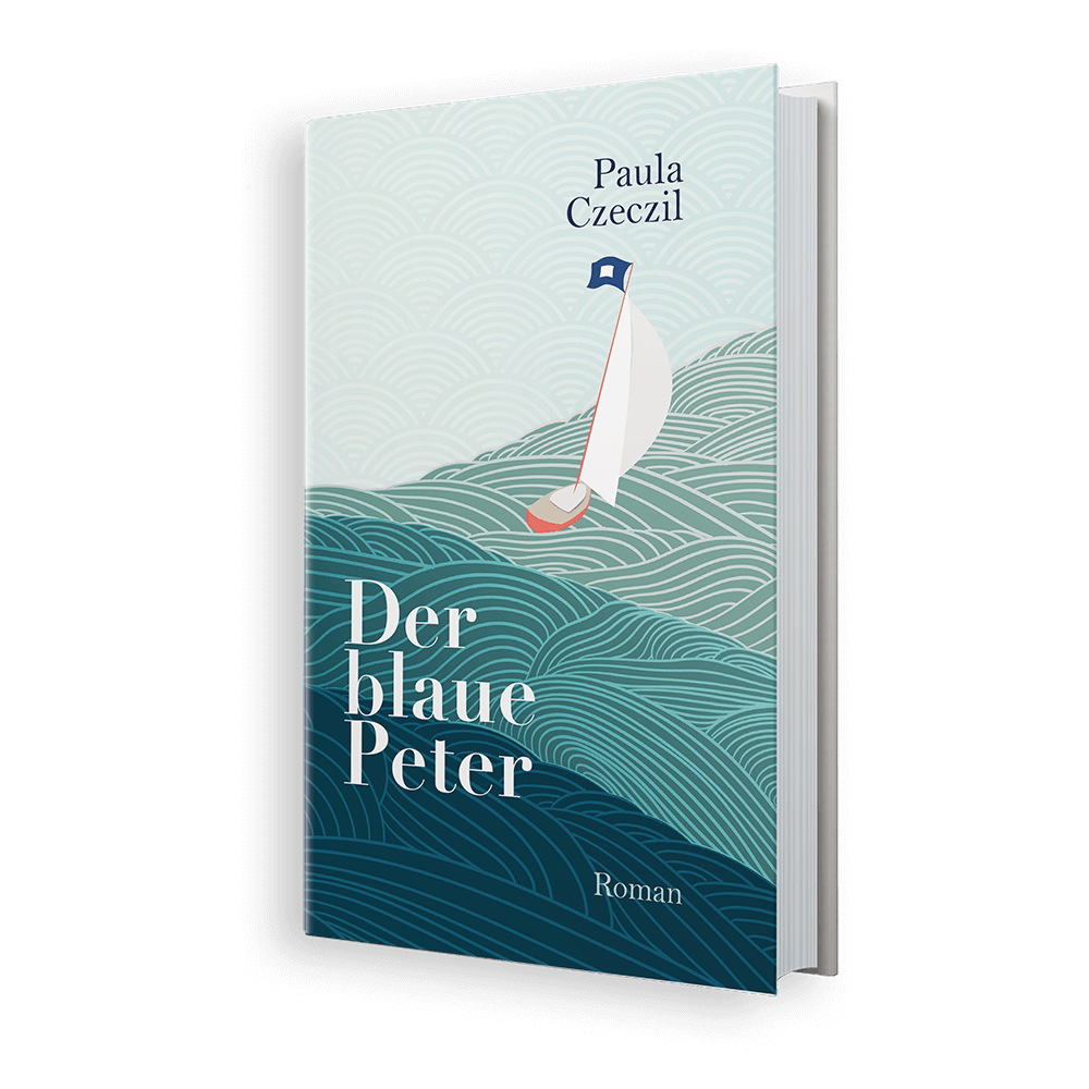 Buchcover "Der blaue Peter" von Paula Czeczil